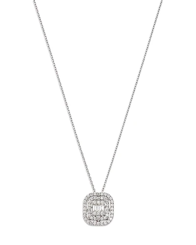 Bloomingdale's Fine Collection Diamond Geometric Pendant Necklace