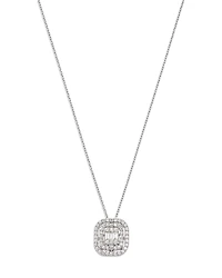Bloomingdale's Fine Collection Diamond Geometric Pendant Necklace
