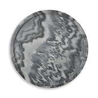 Blue Pheasant Portia 18 Marble Lazy Susan