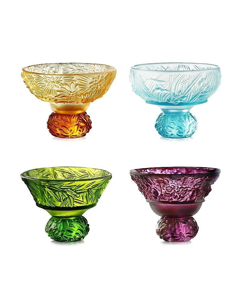 Liuli A Drink to Virtue Shot Glass, Set of 4