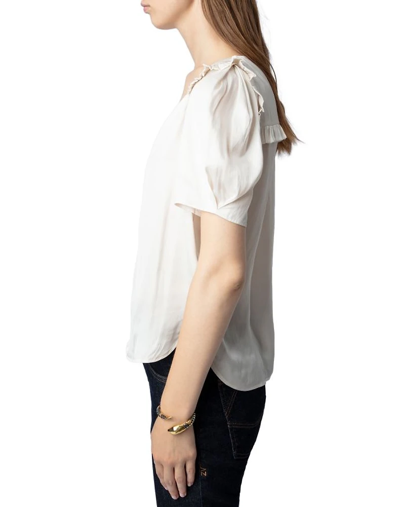 Twity Satin Blouse
