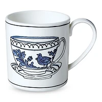 H. Blue Bird Mug Number