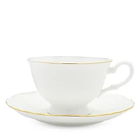 Twig New York Amelie Brushed Gold Tea Cup & Saucer