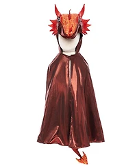 Ruby The Metallic Dragon Cape Costume - Ages 3-6