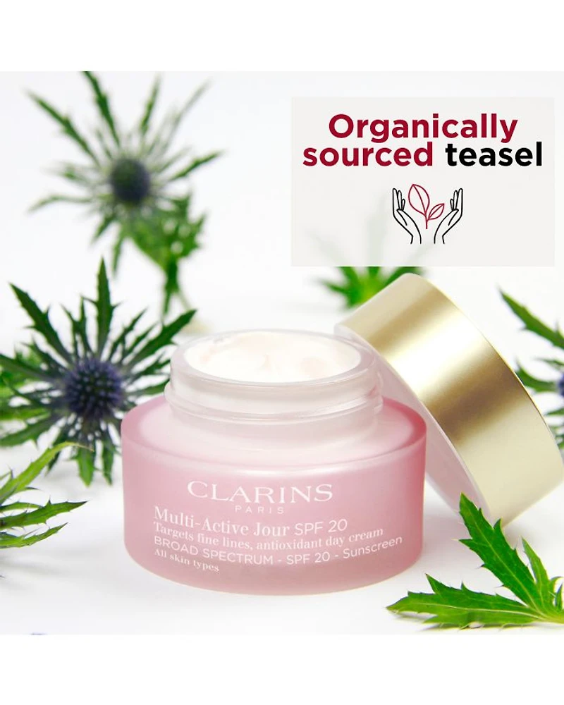Multi-Active Anti-Aging Day Moisturizer with SPF 20 for Glowing Skin 1.7 oz.