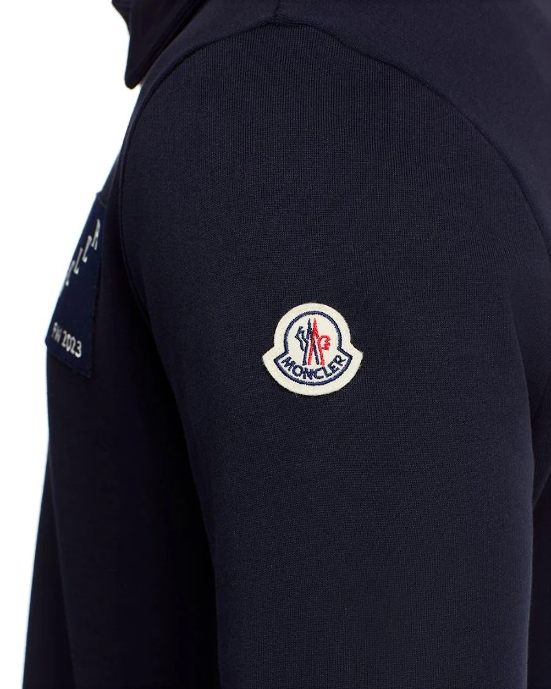 Polo Collar Sweatshirt
