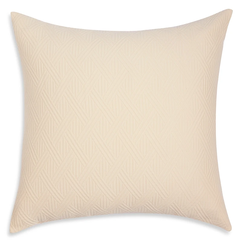 Frette Cotton Geometrics Euro Sham - Exclusive
