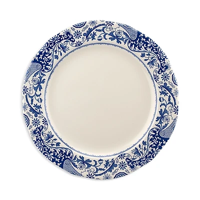 Spode Blue Italian Brocato Charger Serving Platter