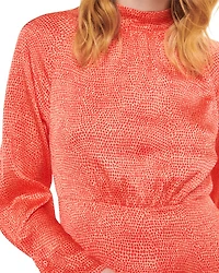 Pebble Spot Print Midi Dress