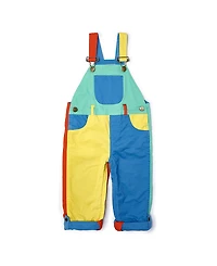 Dotty Dungarees Unisex Colorblock Overalls