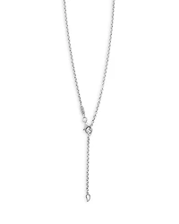 18K Yellow Gold & Sterling Silver Luna Cultured Freshwater Pearl Pendant Necklace, 16-18"