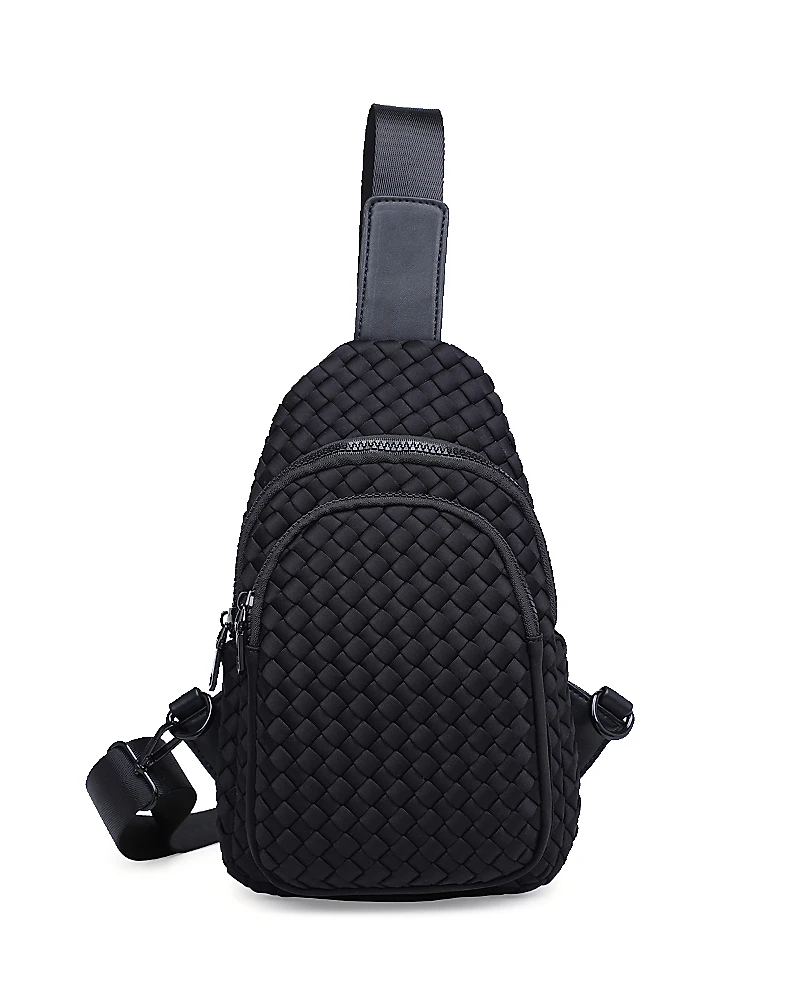 Sol & Selene Beyond The Horizon Medium Woven Neoprene Sling Backpack