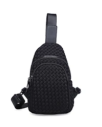 Sol & Selene Beyond The Horizon Medium Woven Neoprene Sling Backpack
