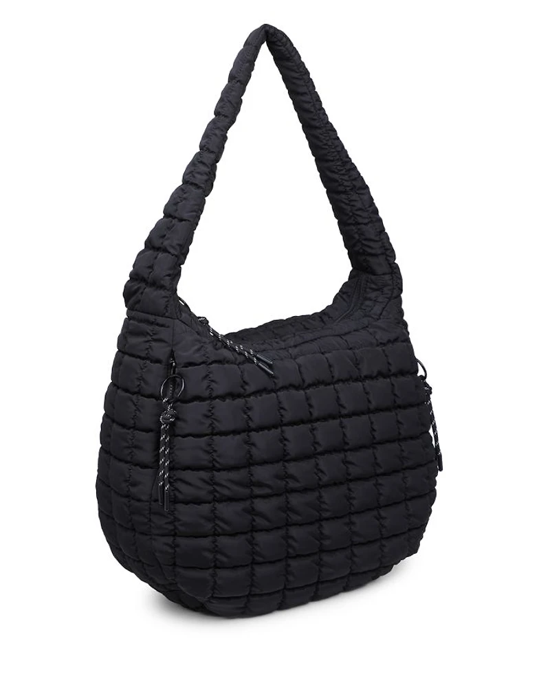 Revive Extra Large Quilted Nylon Hobo