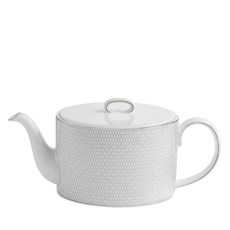 Wedgwood Gio Platinum Teapot