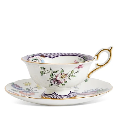 Wedgwood Fortune Teacup & Saucer Set