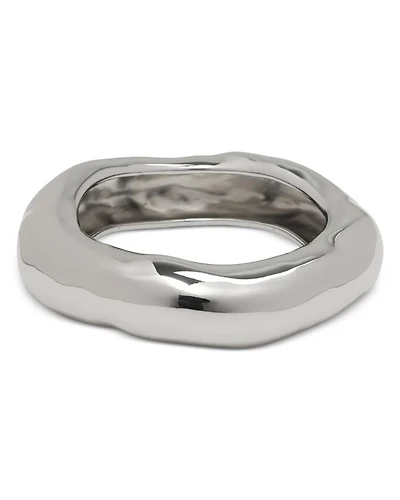 Molten Wide Bangle Bracelet