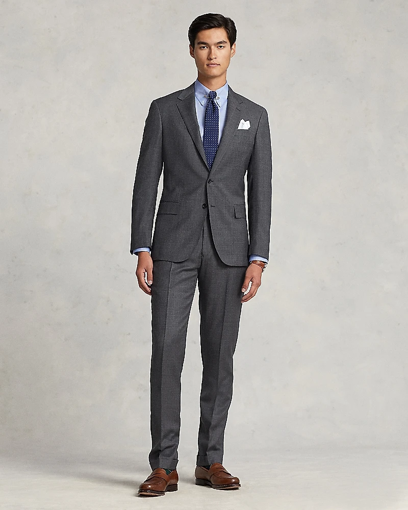 Polo Ralph Lauren Wool Sharkskin Suit