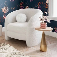 New Zealand Genuine Sheepskin Ball Pillow