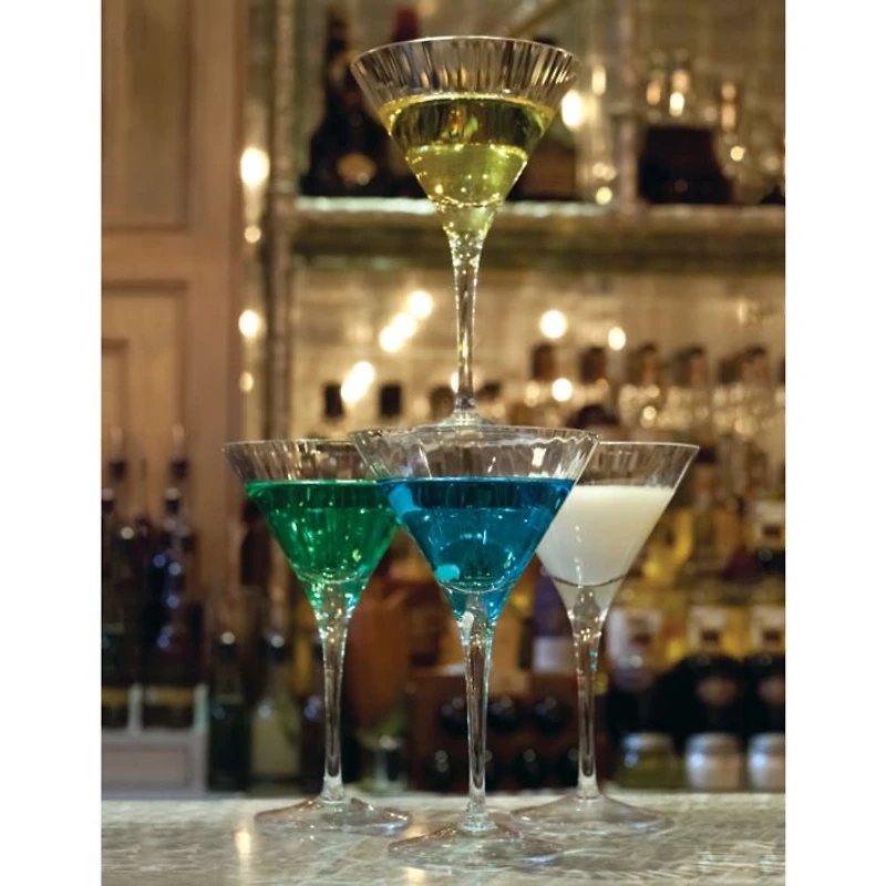 American Bar Corinne Tall Martini Glass, Set of 2