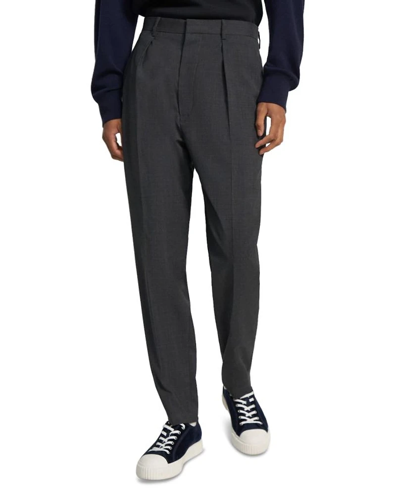 Tapered Wool Pants