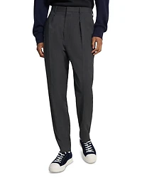 Tapered Wool Pants