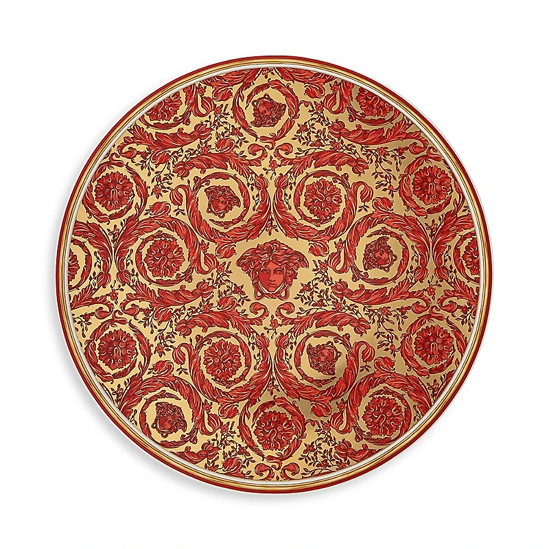 Versace Medusa Garland Christmas Plate