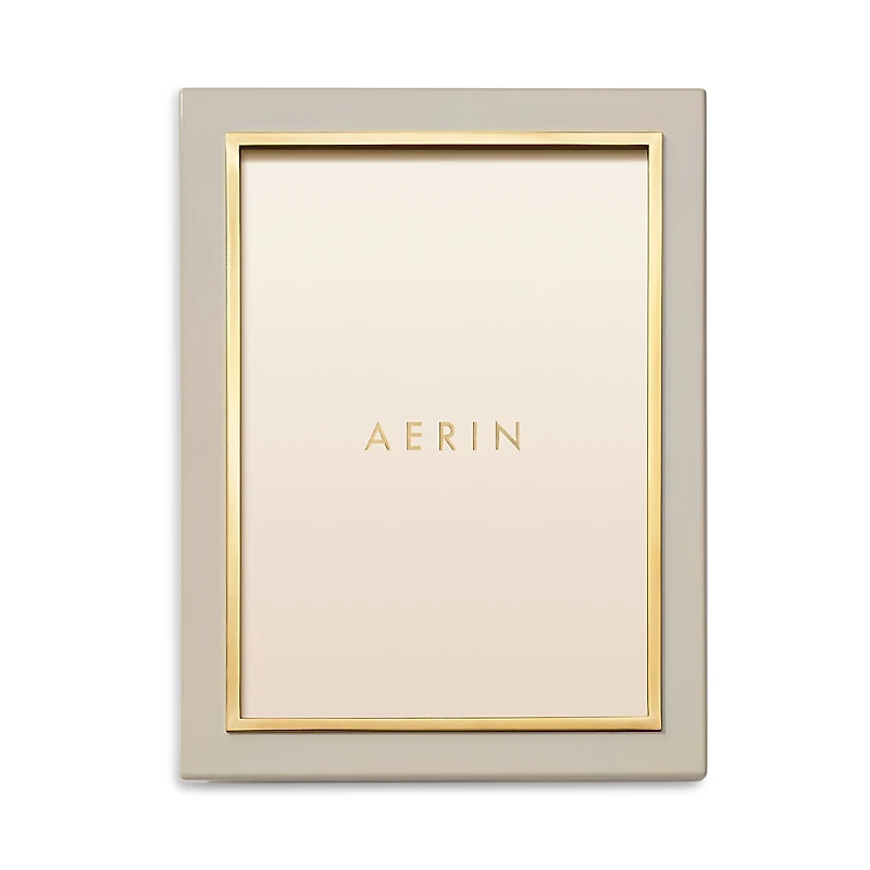 Aerin Taupe Picture Frame, 5 x 7