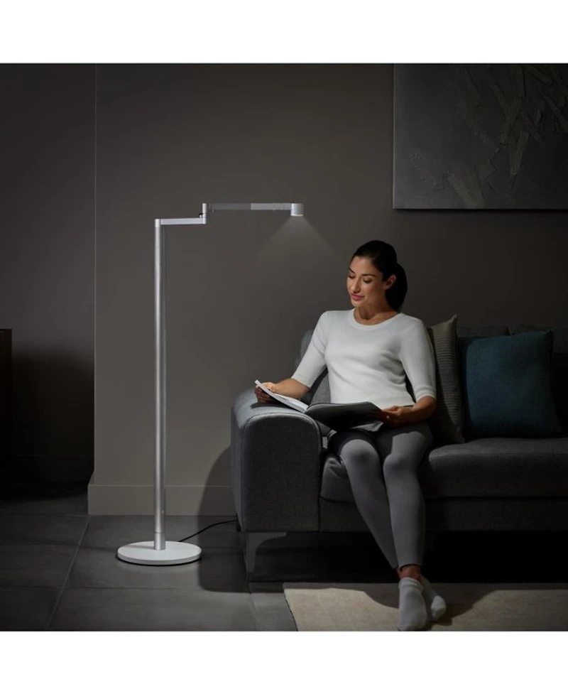 Solarcycle Morph Floor Light | White