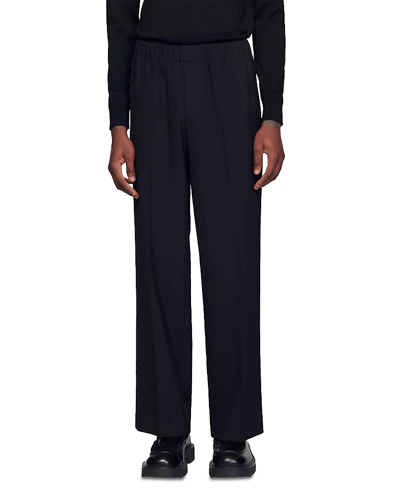 Sandro Wide Leg Trousers