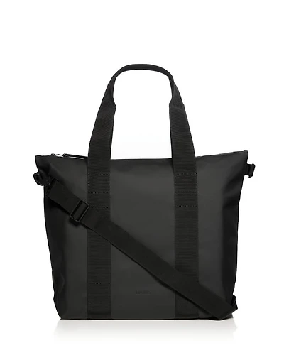 Mini Faux Leather Tote Bag