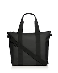 Mini Faux Leather Tote Bag
