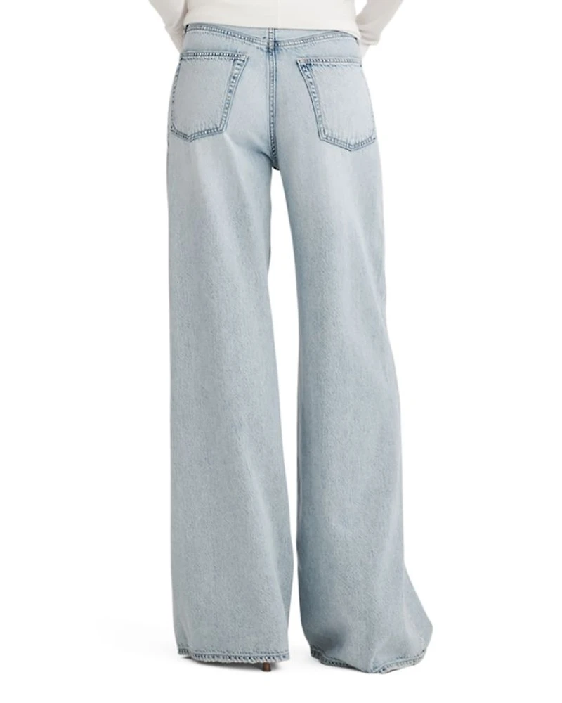 Featherweight Sofie High Rise Wide Leg Jeans Kierra