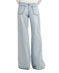 Featherweight Sofie High Rise Wide Leg Jeans Kierra