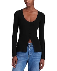 Altuzarra Jones Cashmere Scoop Neck Cardigan