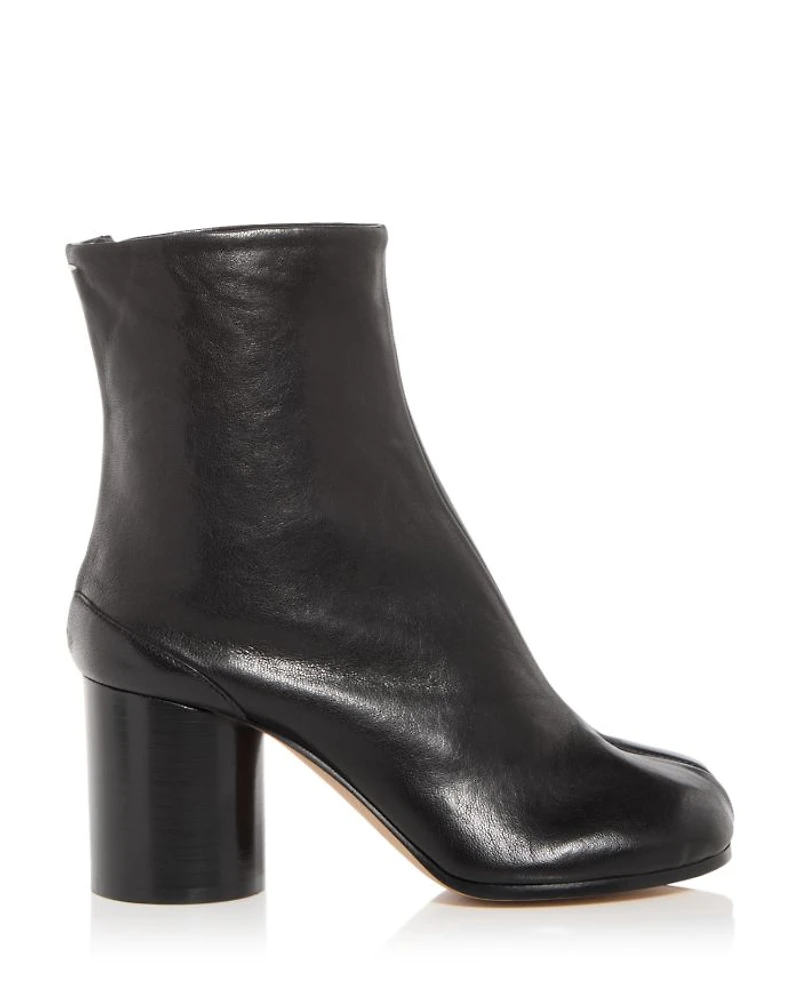 Women's Tabi Split Toe Block Heel Booties