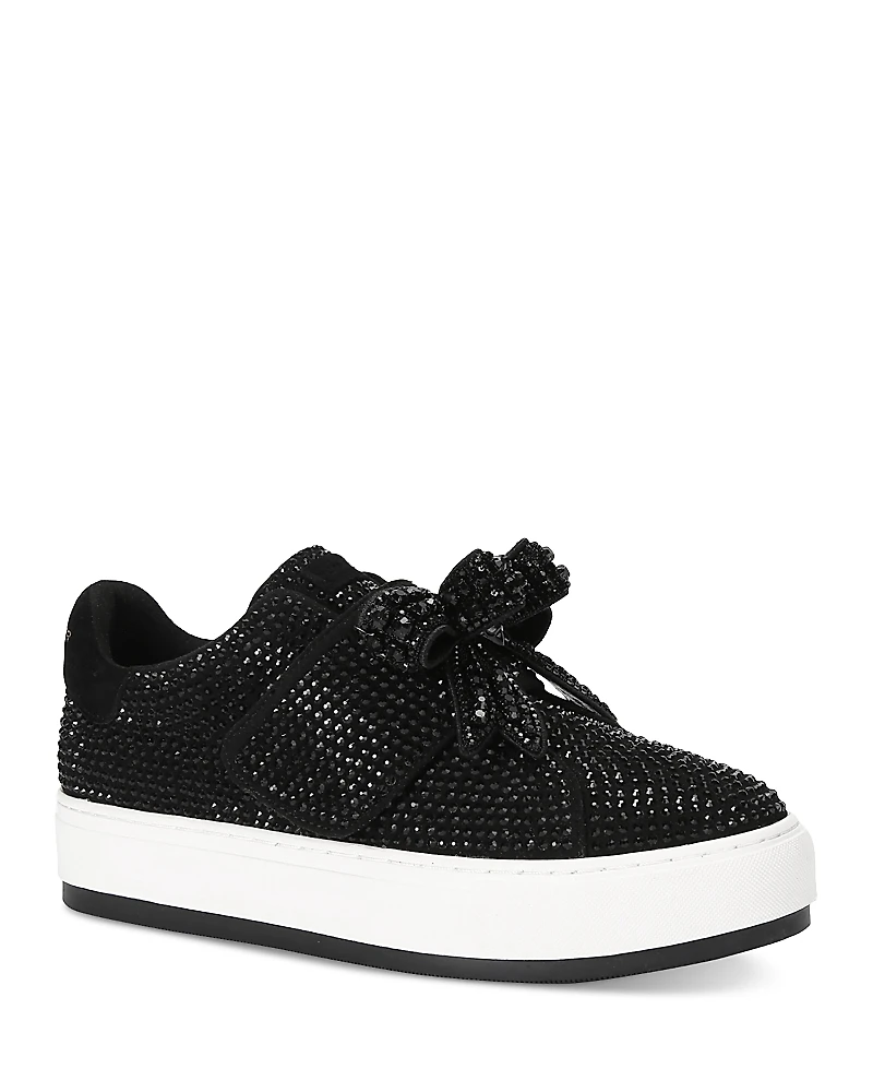 Kurt Geiger London Women's Laney Bow Low Top Sneakers
