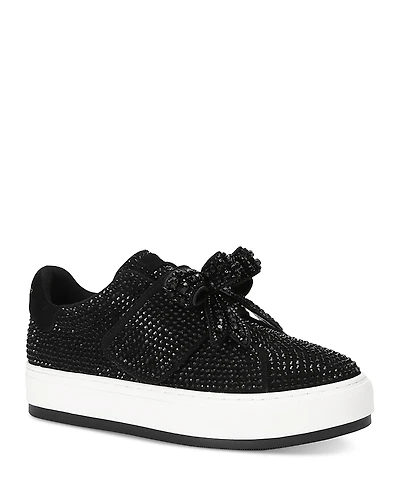 Kurt Geiger London Women's Laney Bow Low Top Sneakers