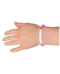 Girls' Sister Bracelet in Magenta - Little Kid