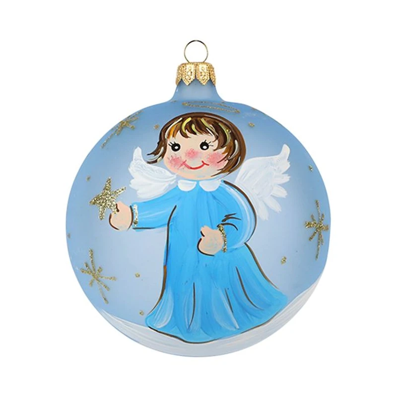 Baby Boy Angel Ornament
