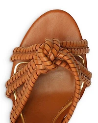 Women's Kathleen Knotted Ankle Strap Platform Sandals