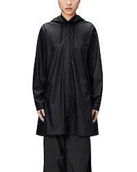 Hooded A-Line Rain Jacket