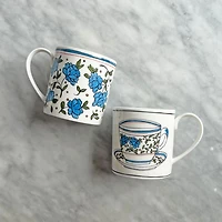 H. Bachelor Button Mug