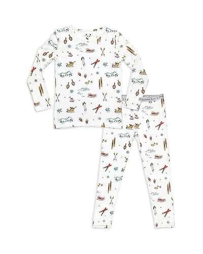 Bellabu Bear Unisex Vintage Holiday Kids Pajamas - Baby, Little Kid