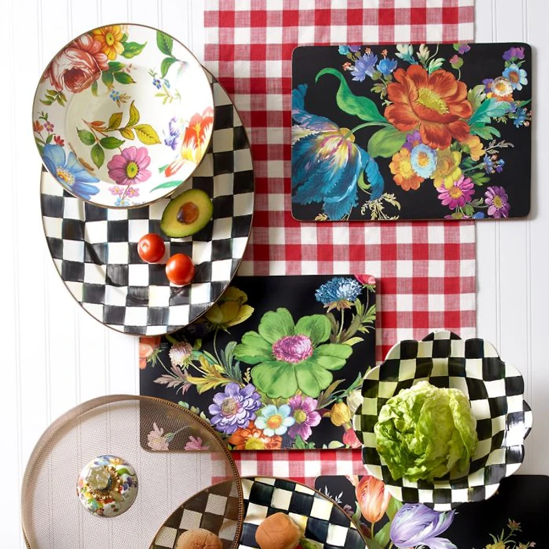 Flower Market Serving Bowl