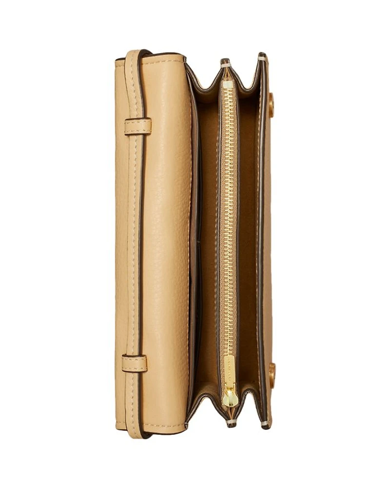 Miller Mini Leather Wallet Crossbody Bag
