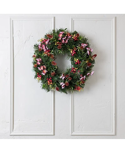 CocoBella Carrol Holiday Wreath