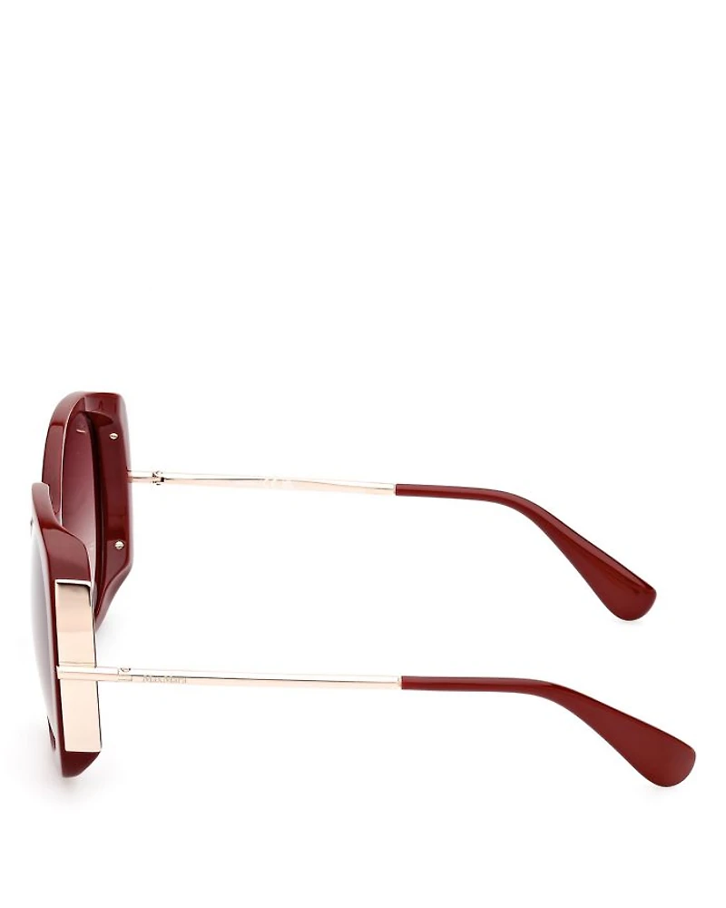 Black Butterfly Acetate Sunglasses, 58mm
