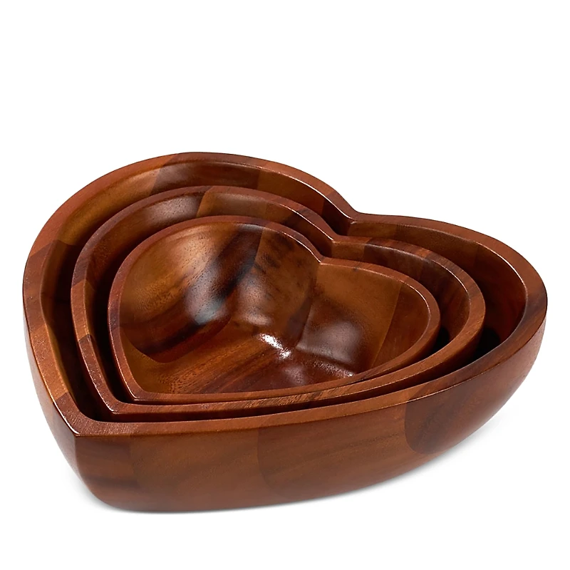 Nambe Eat Your Heart Out Nesting Bowls