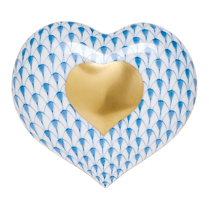 Herend Porcelain Heart of Gold